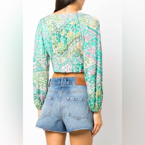 NWT BA&SH FINKA CROPPED TOP SIZE XS - Picture 8 of 11